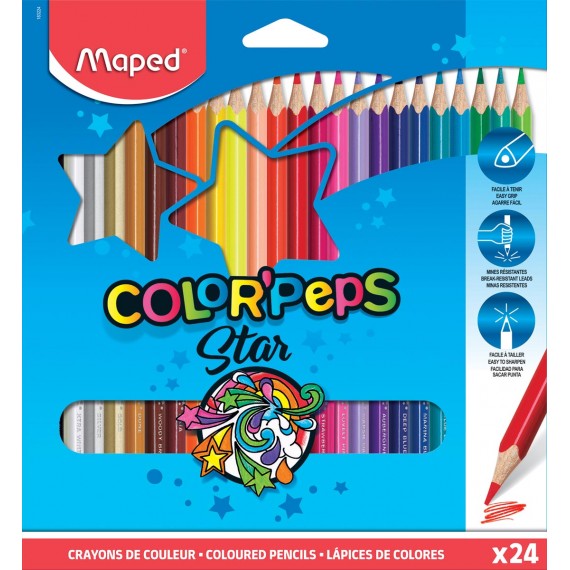 crayons-couleurs-maped-color-peps-bte-24