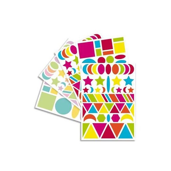 gomette-geometriques-multicouleurs