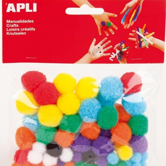 pom-pom-multicolores